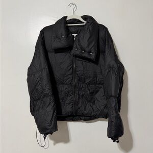 Zara Black Puffer Jacket